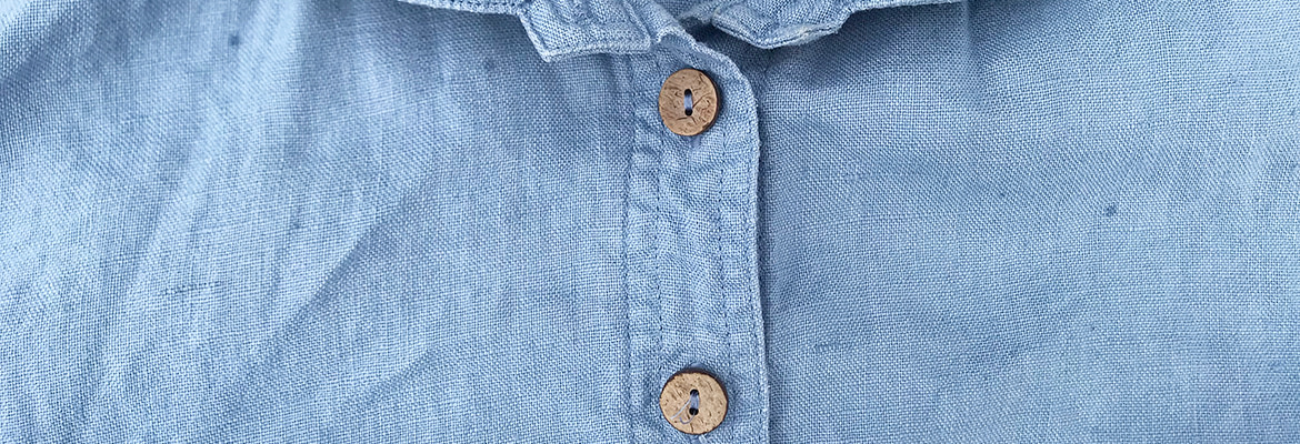 Old shirt with boring buttons Old shirt with boring buttons