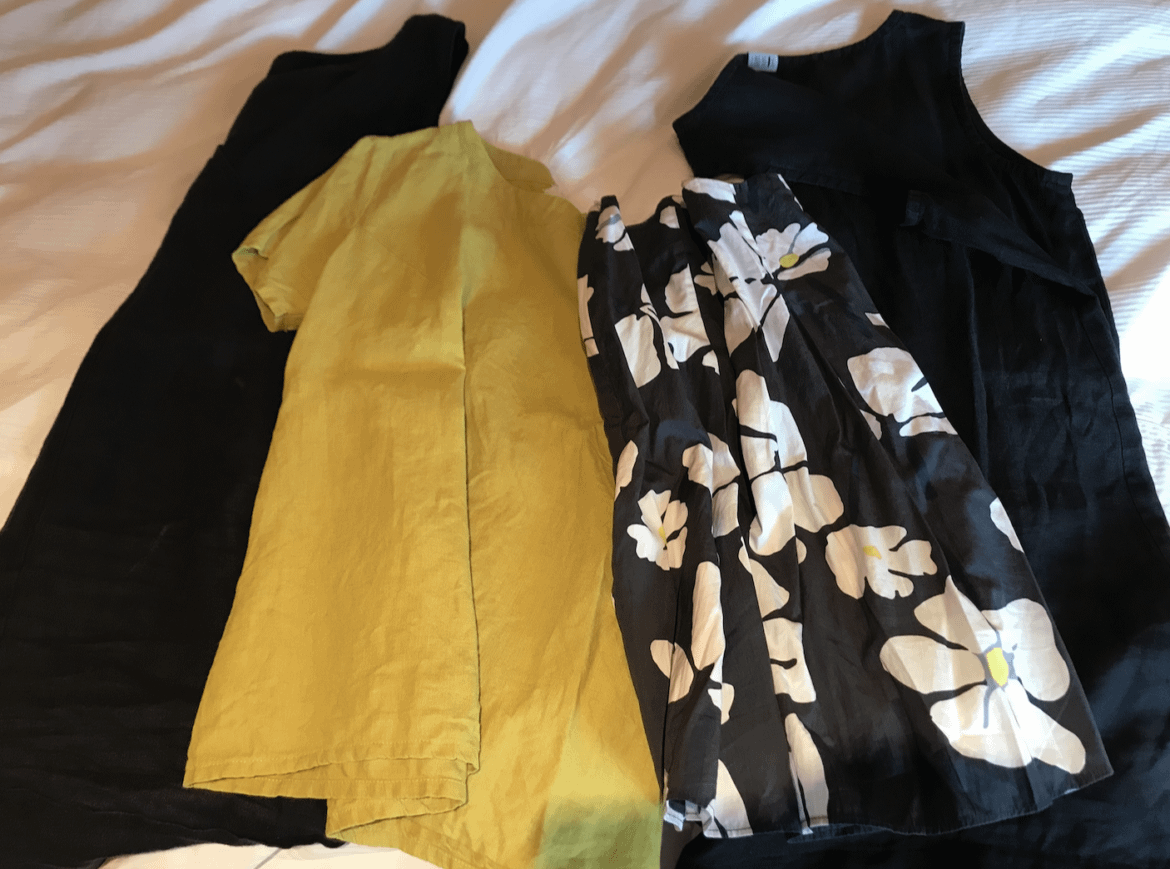 4x4 the mileage four Capsule wardrobe