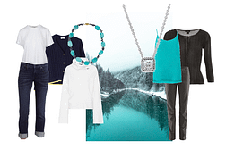 Bright Winter business casual inspired by landscape photo Bright Winter business casual inspired by landscape photo