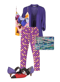 Busy outfit, busy bag Busy outfit, busy bag