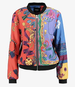 desigual multicolour bomber jacket Desigual multicolour bomber jacket