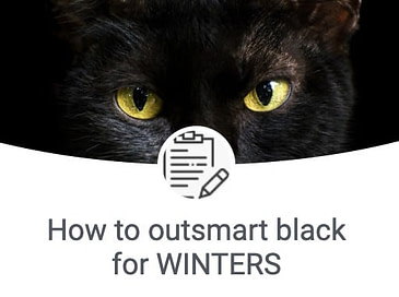 How to outsmart black for Winters How to outsmart black for Winters