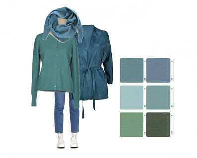 Daybreak turquoise outfit