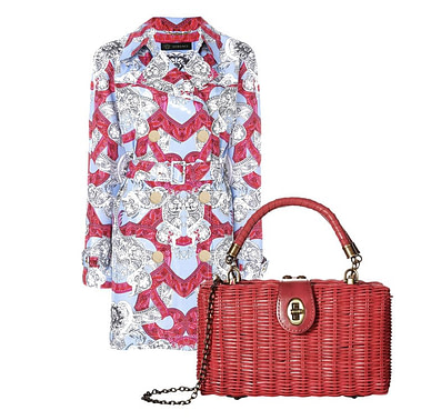 Light Summer coat and handbag Light Summer coat and handbag