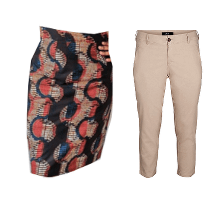 Capsule wardrobe based on a favourite skirt Capsule wardrobe based on a favourite skirt