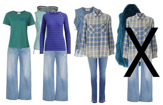 Fitted top, full bottom Fitted top, full bottom