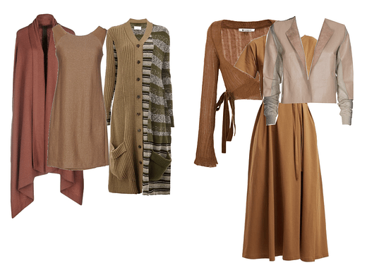 Short dress, long jacket. Long dress, short jacket Short dress, long jacket. Long dress, short jacket