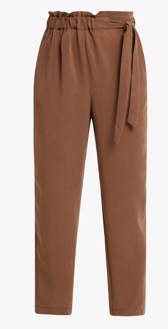 Milk chocolate brown trousers Milk chocolate brown pants