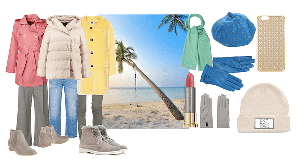 Light Spring colour palette Light Spring colour palette from a landscape