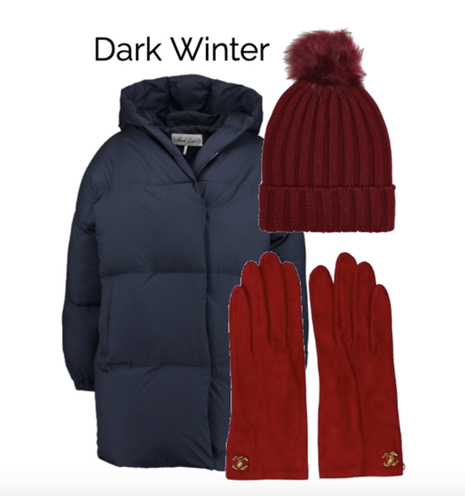 Winter coat for Dark Winter