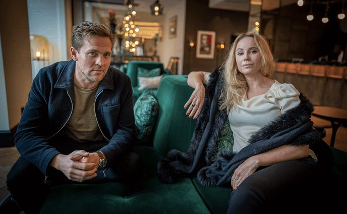 Sofia Helin at the 2021 Emmy Awards Sofia Helin at the 2021 Emmy Awards