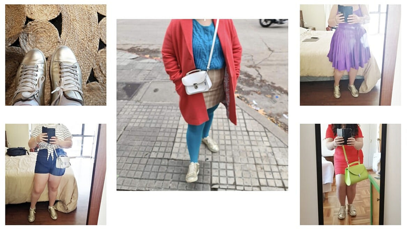 Bright Spring gold shoes Bright Spring gold shoes