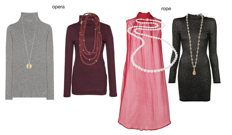 Opera necklace Opera necklace