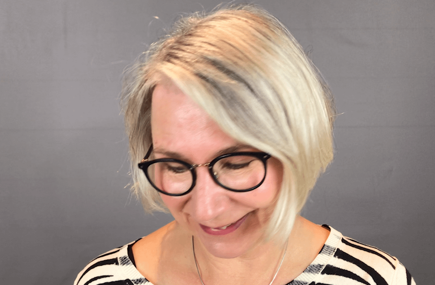 Bright Winter grey hair Bright Winter grey hair