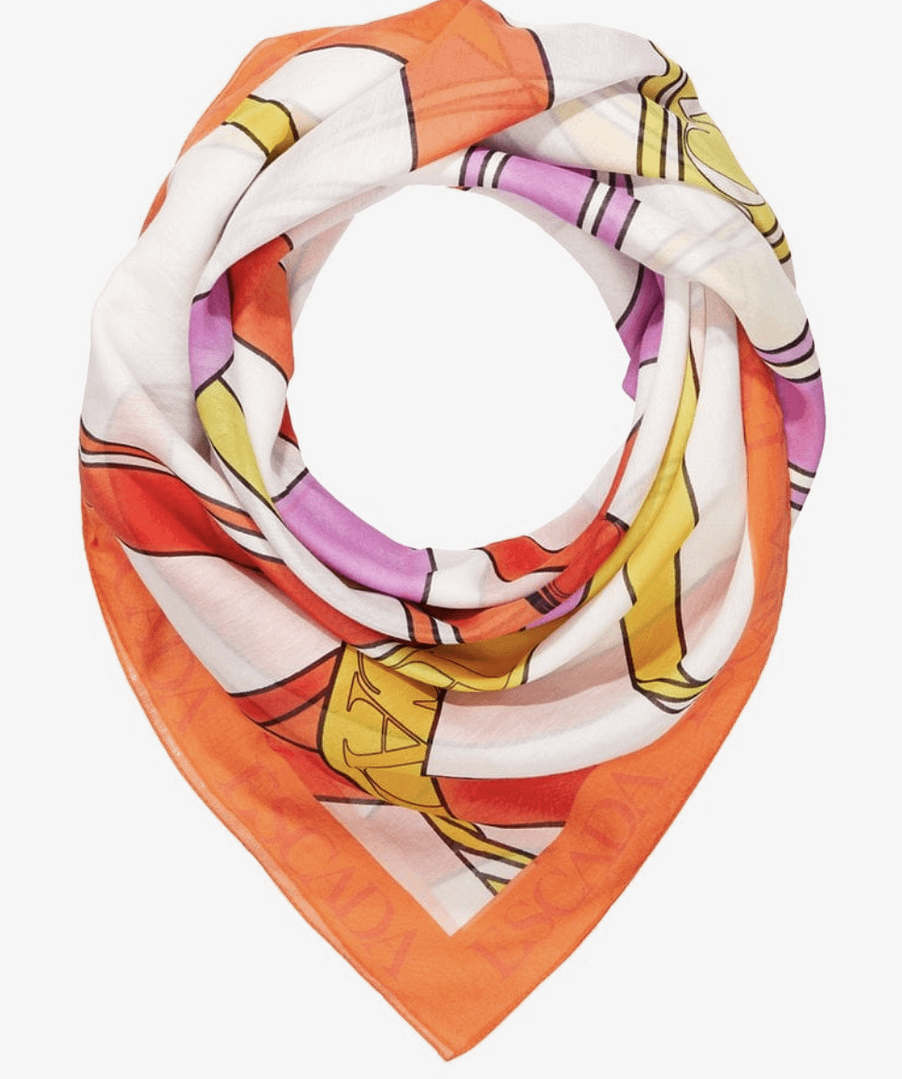 Orange and yellow scarf Orange and yellow scarf