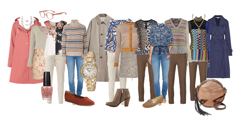 Soft Autumn capsule wardrobe Soft Autumn capsule wardrobe